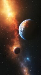 Outer space background. space background. Ultra realistic. Photorealistic