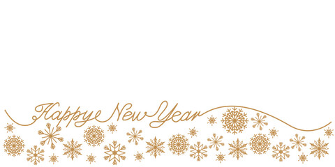 New year decorative background. Happy new year design banner. Vector illustration.