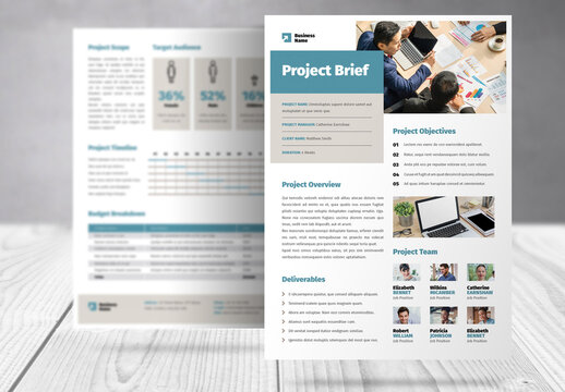 Project Brief Business Template