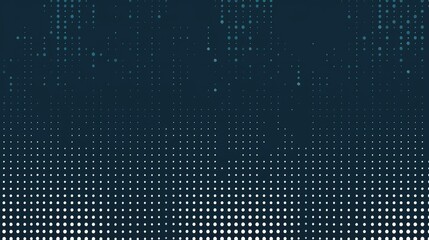 Abstract digital pattern with dots creating a gradient effect.
