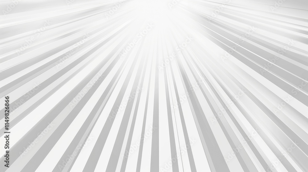 Poster abstract image featuring bright rays emanating from a central point, creating a sense of depth.