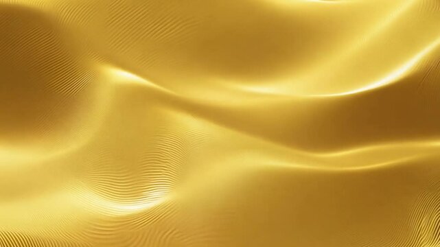 Gold background with soft, flowing lines and curves