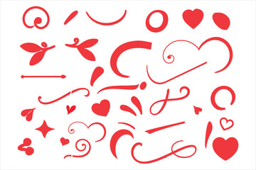 valentine's day clip art bundle.