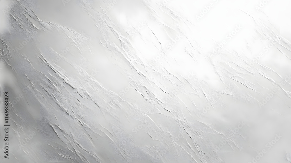 Poster abstract light gray textured background with subtle curves and patterns, creating a soft, calming vi