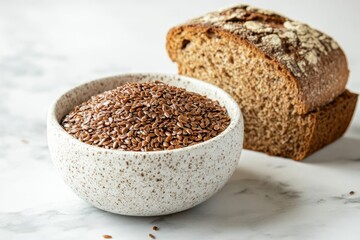 Flax Seeds and Healthy Bread