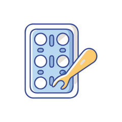  Creative Paint Tray Tool Illustration