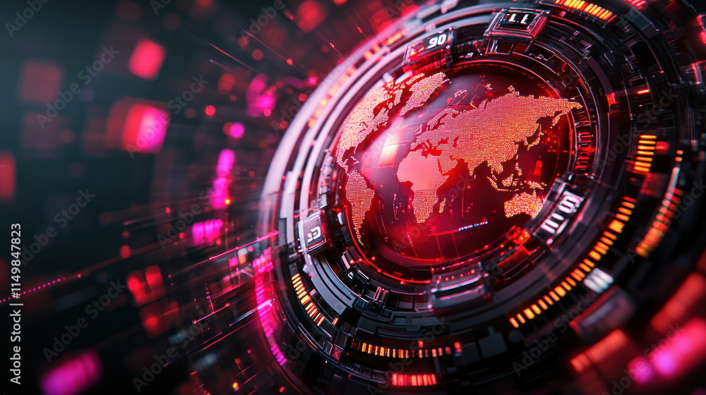 Poster Global Network Connection