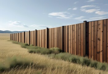 Fototapeta premium wood fence