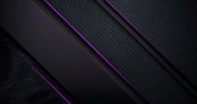 Dark geometric background with purple accents for digital design or tech themes.