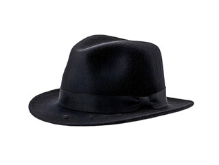 "Classic Black Fedora Hat Representing Timeless Elegance and Sophisticated Style"

