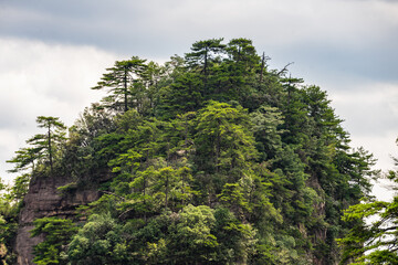 Zhangjiajie scenic area in Hunan Province, China