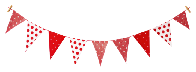 PNG A triangle banner pattern white background clothesline.