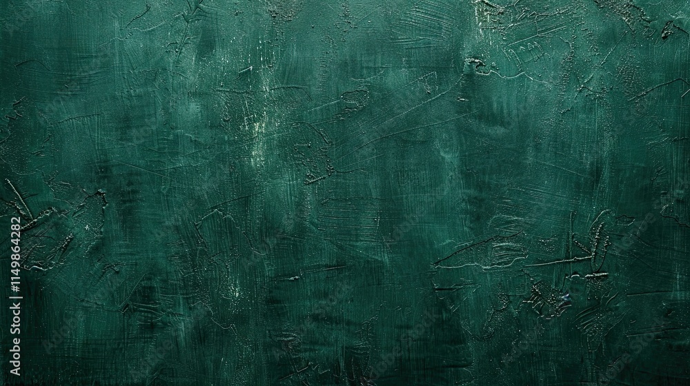 Aufkleber a textured dark green surface with subtle variations and marks.
