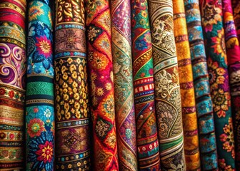 Vibrant Fabric Textures: Rich Patterns & Colors for Design Inspiration