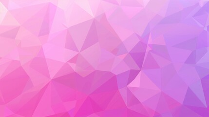 Obraz premium A soft gradient of pink and purple geometric shapes creating an abstract background.