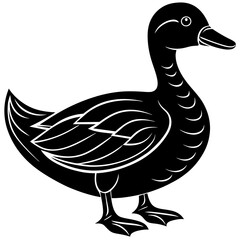 illustration of a duck