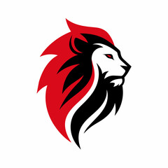 lion  head logo