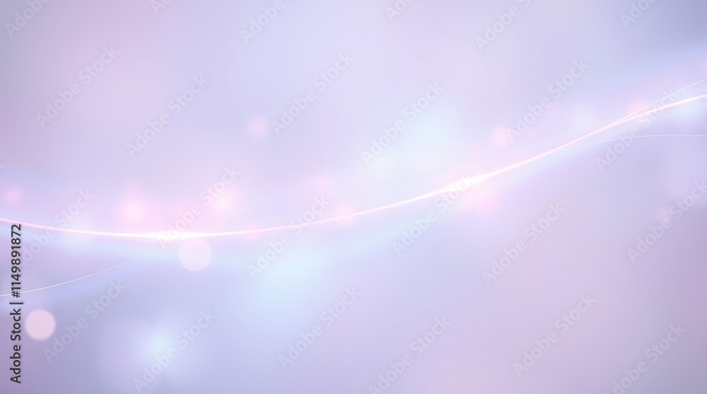 Aufkleber serene light trails: abstract pastel background with soft light trails and bokeh effect. perfect for