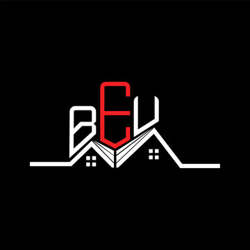 BEU Real State logo design, BEU simple and modern logo. BEU luxurious alphabet design
