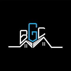 BGL Real State logo design, BGL simple and modern logo. BGL luxurious alphabet design