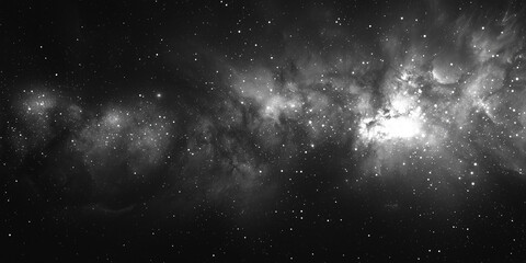 Obraz premium A minimalist space background