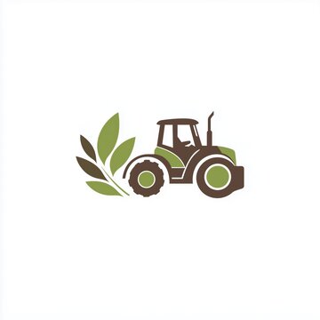 Green and earthy logo for modern agricultural enterprises