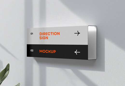Signage Mockup for Advertising and Branding &ndash; High-Quality Design Template, AI-Generated