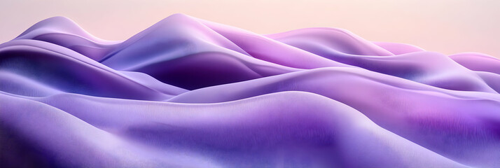 Obraz premium Purple 3D Abstract Background Illustration