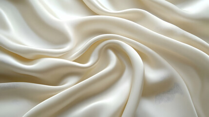 Obraz premium Cream Silk Drape Illustration