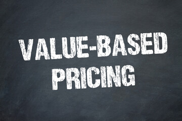 Obraz premium Value-Based Pricing 