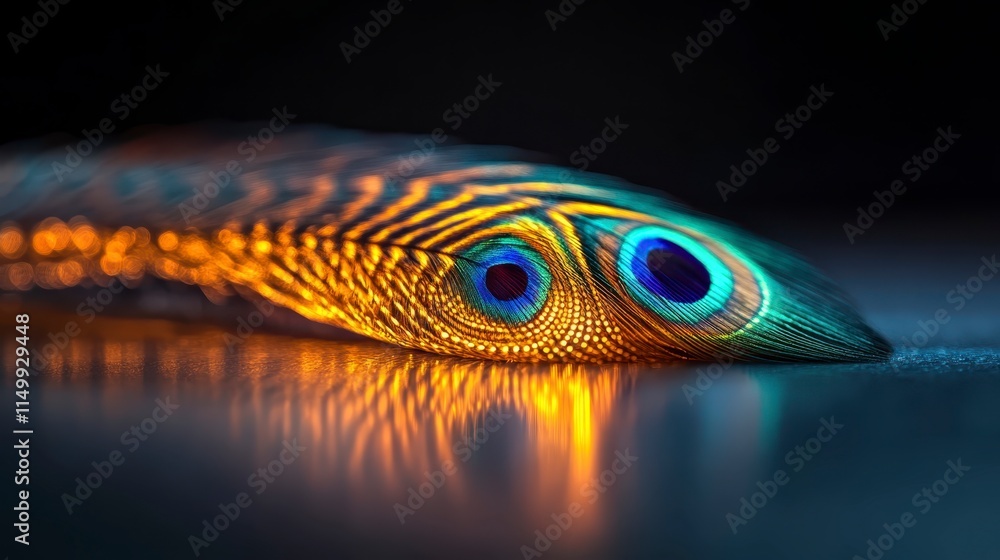 Poster a vibrant, close-up image of a fish displaying striking colors and unique patterns, emphasizing its 