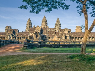 Angkor Wat temple in Angkor, Cambodia