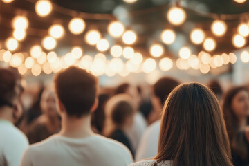 people at the concert