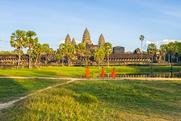 Angkor Wat temple in Angkor, Cambodia