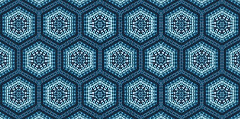 Abstract Kaleidoscope Geometry Psychedelic Art Fabric textile Pattern Background Wallpaper