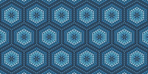 Abstract Kaleidoscope Geometry Psychedelic Art Fabric textile Pattern Background Wallpaper