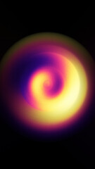 glowing grainy gradient shape background purple pink and yellow abstract poster design background