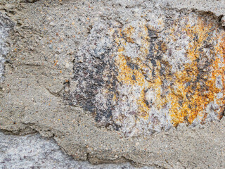 Closeup concrete wall full frame texture background