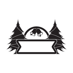 Farm Fresh CHRISTMAS tree vector files. Farmhouse decor. Isolated on transparent background.