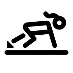 Runner Starting Icon