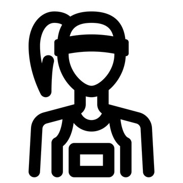 recommend clip art: Athlete Icon