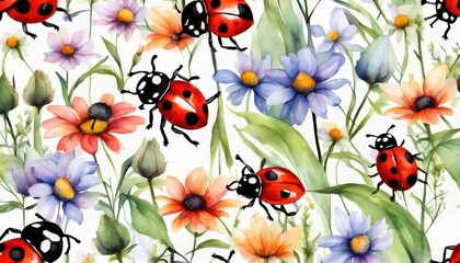 a close up of a bunch of ladybugs on a white background