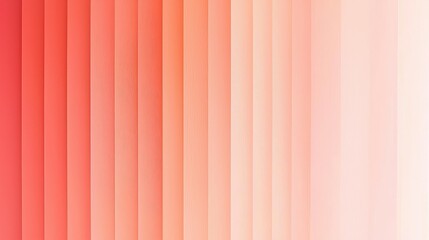 Obraz premium A gradient of soft coral and peach hues, creating a soothing and elegant backdrop with vertical lines.
