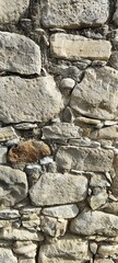 Stone wall photo, textured background.