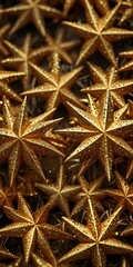 golden christmas star