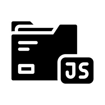 JavaScript glyph icon