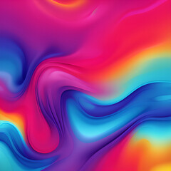 Dynamic background with flowing abstract shapes, vibrant gradients of blue and purple, soft lighting creating depth and shadows, a sense of movement and energy, rendered with Blender.generative ai