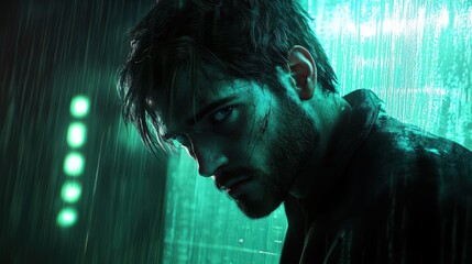 Digital crime by an anonymous hacker