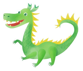 Fototapeta premium PNG Chinese dragon reptile animal lizard.