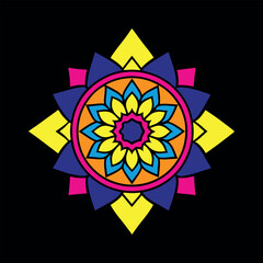 beautiful mandala vector